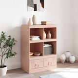 Highboard Pink 67x39x95 cm Steel 841800