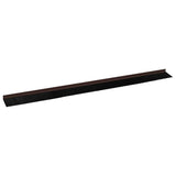 Self-adhesive Door Brush Seals 12 pcs Brown 100 cm 42019435