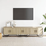 TV Cabinet Sonoma Oak 180x34x41 cm Engineered Wood 848590