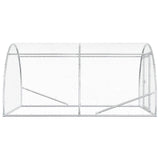 Chicken Coop Silver 200 x 150 x 100 cm Galvanised Steel 42042523