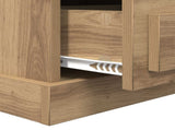 Bedside Cabinet Artisan Oak 36 x 43 x 60 cm Engineered Wood 881398