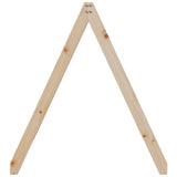 Kids' Bed Roof 209x95.5x88 cm Solid Wood Pine 846946
