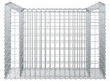 Gabion Raised Bed Silver 42033308