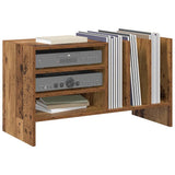 Record Cabinet Old Wood 78.5 x 35 x 45 cm Engineered Wood 891078