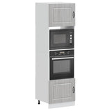 Oven Cabinets 2 pcs Kalmar Grey Sonoma Engineered Wood 3315037