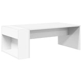 Coffee Table White 95 x 50 x 34 cm Engineered Wood 8000164