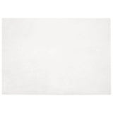 Anti-Slip Faux Rabbit Fur Rug OLITE White 160 x 230 cm 42021616