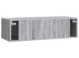 Wall-Mounted TV Cabinet Grey Sonoma 78.5 x 31 x 30 cm 899061