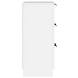 Sideboard White Engineered wood Compact Storage Sideboard 811151