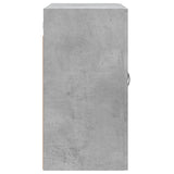 Wall Cabinet Concrete Grey 60x31x60 cm Engineered Wood 829960