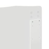 Headboard Gloss White Engineered wood 888016