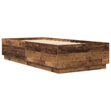 Bed Frame Old Wood 80 x 200 cm Engineered Wood 3429656