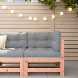 Corner Sofa with Cushions Solid Wood Douglas 825658
