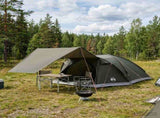 Cabin Tent with Roof Army green 8-Person Polyester and Steel 42028590