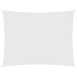 Sunshade Sail Oxford Fabric Rectangular 4x6 m White 135272