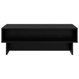 Coffee Table Black Oak 100 x 46 x 35 cm Engineered Wood 8000237