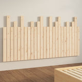 Wall Headboard 159.5x3x80 cm Solid Wood Pine 824798