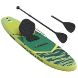 SUP Board with Seat 2-in-1 POSEIDON 335 x 76 x 15 cm Green for 42039130