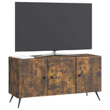 TV Cabinet Smoked Oak 99 x 34.5 x 50 cm Engineered Wood 895640