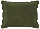 Cushion Cover 12 pcs HOUTEN Green 50 x 50 cm Microfiber Fleece 919179