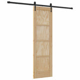 Sliding Door ORKDAL Brown 61 x 198.5 cm Solid Pine Wood 3333800