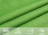 Sunshade Sail 160 g/m Light Green 4x5x6.8 m HDPE 311321