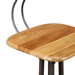 Bar Chairs 2 pcs Solid Reclaimed Teak Wood 245807