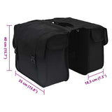 Bicycle Bag Black 40 x 18.5 x 35 cm Polyester 42008100