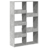 Bookcase Concrete Grey 100x33x155.5 cm Engineered Wood 3309396