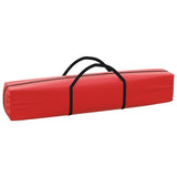 Folding Party Tent with Sidewalls Red 3x3 m 93527