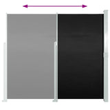 Patio Terrace Side awning 160 x 300 cm Black 40809