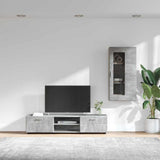 TV Cabinet Set FLORIN 3 pcs Concrete Grey Engineered Wood 3397927