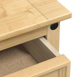 Bedside Cabinet Corona 45x35x64 cm Solid Wood Pine 4005655
