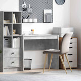 Desk Concrete Grey 90 x 40 x 76 cm 869397