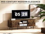 TV Stand Cabinet for TVs up to 55 Inches, TV Unit with Storage Shelves and Cupboard for Living Room, T3398P377899