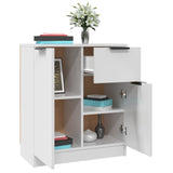 Sideboard White 60x30x70 cm Engineered Wood 811106