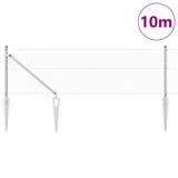 Welded Wire Fence with Spikes 10 x 0.6 m 3353332