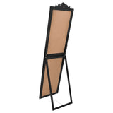 Free-Standing Mirror Black 40x160 cm 351523