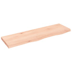 Bathroom Countertop 100x30x cm Untreated Solid Wood 3156030