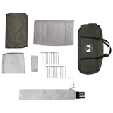 Family Tent with Rainfly Water-resistant 6-Person Army Green 42042253