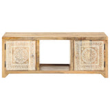 Coffee Table 90x50x35 cm Solid Mango Wood 321801