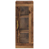 Wall Mounted Cabinet Old Wood 34.5 x 34 x 90 cm 882616