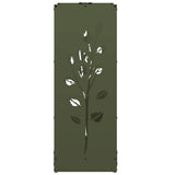 Firewood Rack Olive Green 40x30x80 cm Cold-rolled steel 864222