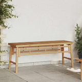 Bench Brown 110 x 38 x 45 cm Bamboo 4106585