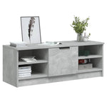 TV Cabinet Concrete Grey 102x35.5x36.5 cm Engineered Wood 811371