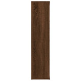 Book Cabinet Brown Oak 50x25x106 cm 815446