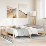 Daybed without Mattress 90x200 cm Solid Wood Pine 854952