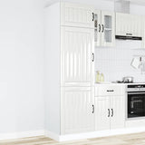 Kitchen Cupboard Lucca High Gloss White Engineered Wood 853869