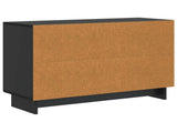 Sideboard with Drawer Black 89 x 34.5 x 60 cm Engineered Wood 893966