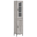 Highboard Grey Sonoma 34,5x34x180 cm Engineered Wood 3199503